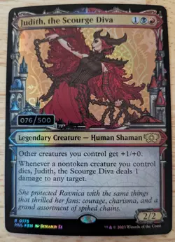 Judith, the Scourge Diva (Serial Numbered "076/500") March of the Machine - Image 1