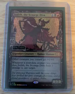 Judith, the Scourge Diva (Serial Numbered "076/500") March of the Machine - Image 3