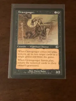 Magic the Gathering Torment Gravegouger - Image 1