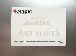 Bumi, King Of Three Trials - MTG Avatar: The Last Airbender - Art Series 14/54 - Image 2
