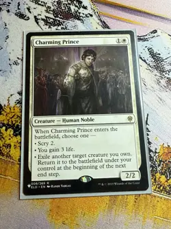 Magic The Gathering MTG CHARMING PRINCE Throne of Eldraine NM Near Mint - Image 2