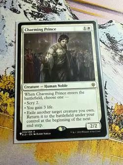 Magic The Gathering MTG CHARMING PRINCE Throne of Eldraine NM Near Mint - Image 3