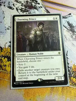 Magic The Gathering MTG CHARMING PRINCE Throne of Eldraine NM Near Mint - Image 4