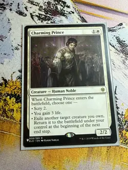Magic The Gathering MTG CHARMING PRINCE Throne of Eldraine NM Near Mint - Image 5