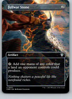 Fellwar Stone (Borderless) Commander Masters Regular - Image 1