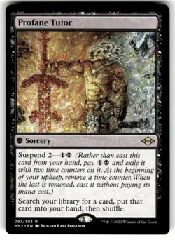 Profane Tutor Modern Horizons 2 Regular MTG NM - Image 1