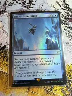 Desynchronization #16 FOIL (NM) Assassin's Creed ACR Magic MTG - Image 1