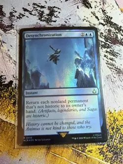 Desynchronization #16 FOIL (NM) Assassin's Creed ACR Magic MTG - Image 2