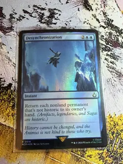 Desynchronization #16 FOIL (NM) Assassin's Creed ACR Magic MTG - Image 3