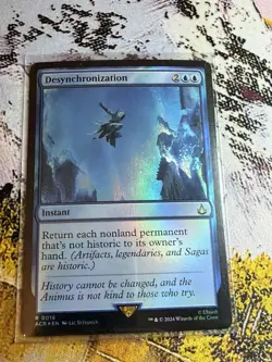 Desynchronization #16 FOIL (NM) Assassin's Creed ACR Magic MTG - Image 4