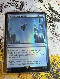 Desynchronization #16 FOIL (NM) Assassin's Creed ACR Magic MTG - Image 5