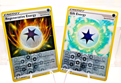 Regenerative 168/195 Silver Tempest & Gift Energy 171/196 Lost Origin- Pokemon - Image 4