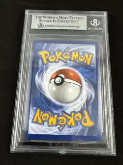 Pokemon Bulbasaur 133/132 Me01: Mega Evolution IR Holo Beckett BGS 9 MINT - Image 2