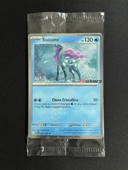 Pokemon TCG - Suicune 026/094 - EB Games Stamped Promo SEALED - NM/M - French FR - Image 1