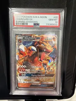 PSA 10 Charizard GX 20/147 Sm-Burning Shadows Holo Pokemon - Image 1