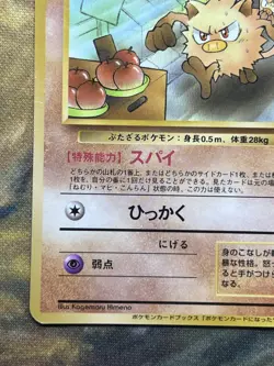Pokemon Card Japanese Mankey No. 056 Glossy Natta Wake Promo #2444 - Image 5