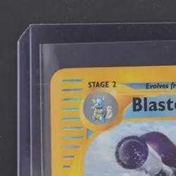2002 POKEMON EXPEDITION SET #4/165 BLASTOISE REVERSE HOLO RARE - Image 3