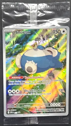 Snorlax SVP EN 051 Black Star Promo Pokemon 2023 *SEALED* - Image 1