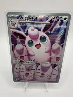 Wigglytuff, Pokemon Near Mint, Phantasmal Flames, Illustration Rare, 105/94 - Image 1