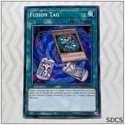 Fusion Tag - SDCS-EN031 - Common Unlimited Yugioh - Image 1