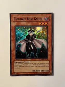 Twilight Rose Knight CRMS-EN011 Crimson Crisis 1st Edition - Image 1