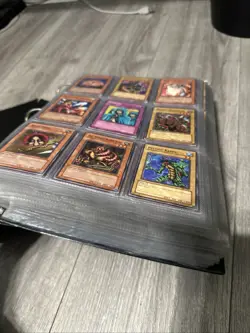 Huge Vintage Yugioh Binder Collection Filled Commons Rares All Non Holo Some 1st - Image 1