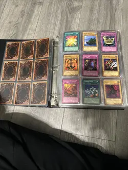 Huge Vintage Yugioh Binder Collection Filled Commons Rares All Non Holo Some 1st - Image 3