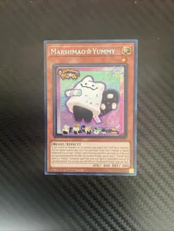 YU-GI-OH Marshmao Yummy DOOD-EN024 1st Edition Secret Rare NM - Image 1