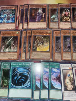 Six Samurai Edison Deck Stardust Gateway United Hand Yugioh with Side Deck - Image 4