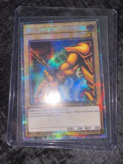 Yugioh! Right Arm of the Forbidden One - BLCR-EN104 - Starlight Rare - 1st Ed NM - Image 1