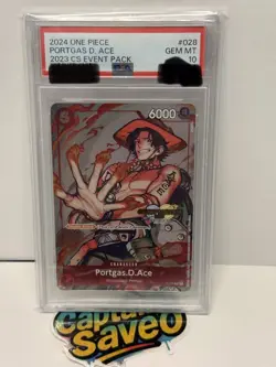One Piece Championship 2023 Event Pack | Ace PSA 10 - Image 1