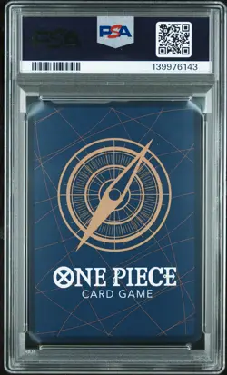 2025 ONE PIECE JPN A FIST OF DIVINE SPEED 3RD ANNIV SILVER MONKEY D LUFFY PSA 10 - Image 2