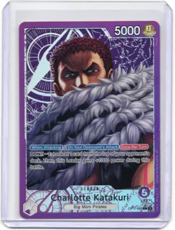 Charlotte Katakuri Alt Art Leader OP11-062 A Fist of Divine Speed One Piece TCG - Image 1