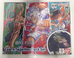 One Piece TCG Learn Together Deck Set Factory Sealed English - TCCCX - Image 1