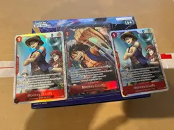 One Piece TCG: The Azure Sea’s Seven Monkey D Luffy OP14-013 1 x Alt art 2 x Sr - Image 1
