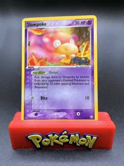 Slowpoke Reverse Holo 76/109 Ex Team Rocket Returns NM Common Pokemon Card - Image 1