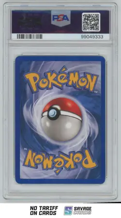2003 Pokemon E-Card - Aquapolis Rev Foil Entei PSA 8 #10/147 - Image 2