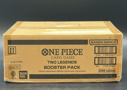 One Piece Card Game TCG English OP-08 Two Legends Booster Box Case SEALED - Image 1