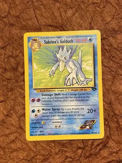 Sabrina's Golduck Gym Challenge 30/132 Regular Card NM English Unlimited Pokemon - Image 1