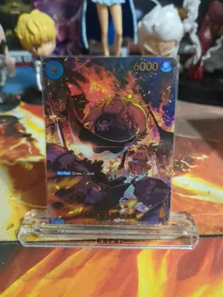 Edward Weevil SP R EB01-023 THE AZURE SEA'S SEVEN ONE PIECE Card ENGLISH OP14 - Image 1