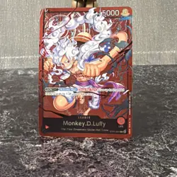 Monkey D Luffy ST21-001 Learn Together Promo Deck Leader One Piece Card English - Image 3