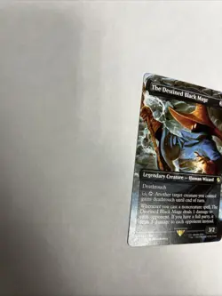 The Destined Black Mage Borderless Nonfoil Card #0447 MTG LP - Image 5