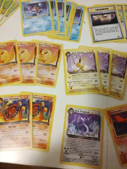 Vintage Pokemon Team Rocket Lot Of 167 Cards NM - Image 3