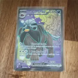 Pokemon Arven's Mabosstiff ex 218/182 Destined Rivals Ultra Rare Holo Card - Image 1