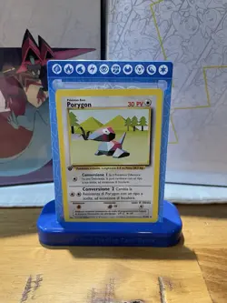 Pokemon Card - Porygon Base Set 1st Edition Italian 39/102 Uncommon - Image 1