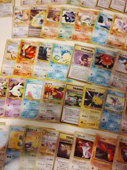 Vintage Pokemon Lot 67 Cards Fossil Jungle Gym Heroes Team Rocket Base Set Neo - Image 5