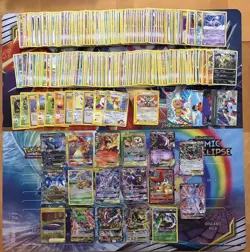 Vintage & Modern Pokemon Card Lot Holo Etc MP-Damaged Umbreon Charizard 600+ - Image 1