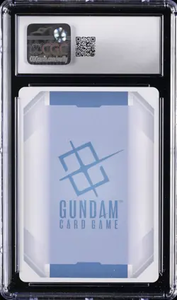 2025 GUNDAM CARD GAME JPN PROMO CARDS #ST05-010 MIKAZUKI AUGUS CGC 10 GEM MINT - Image 2