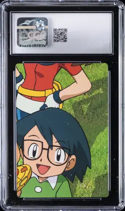 2005 THE POKEMON WEEKLY SNAP CARD - BANDAI CARDDASS #004 MISTY & TOGEPI CGC 9 - Image 2
