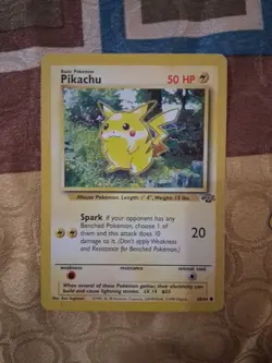 1995 Pokemon TCG Pikachu Promo Card Great Condition Never Played - Image 1
